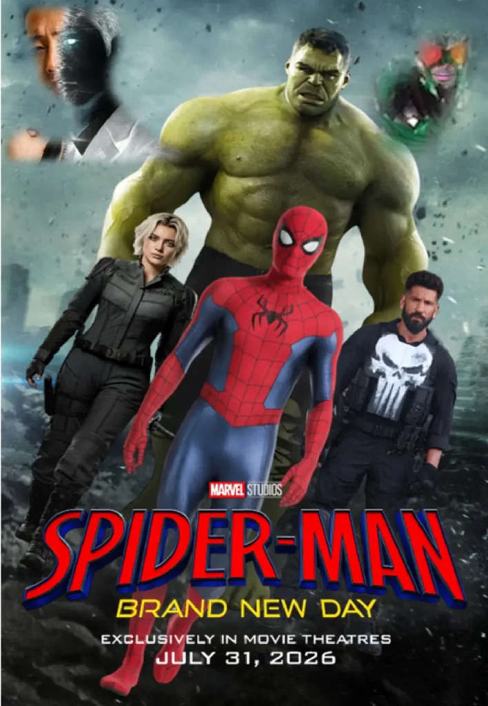 Spider-Man: Brand New Day 2026 Hindi & English Dual Audio Bollyflix – 720p – 480p – 1080p